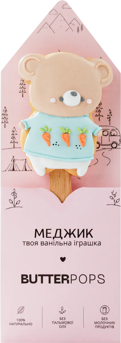 Меджик ведмежа на паличці